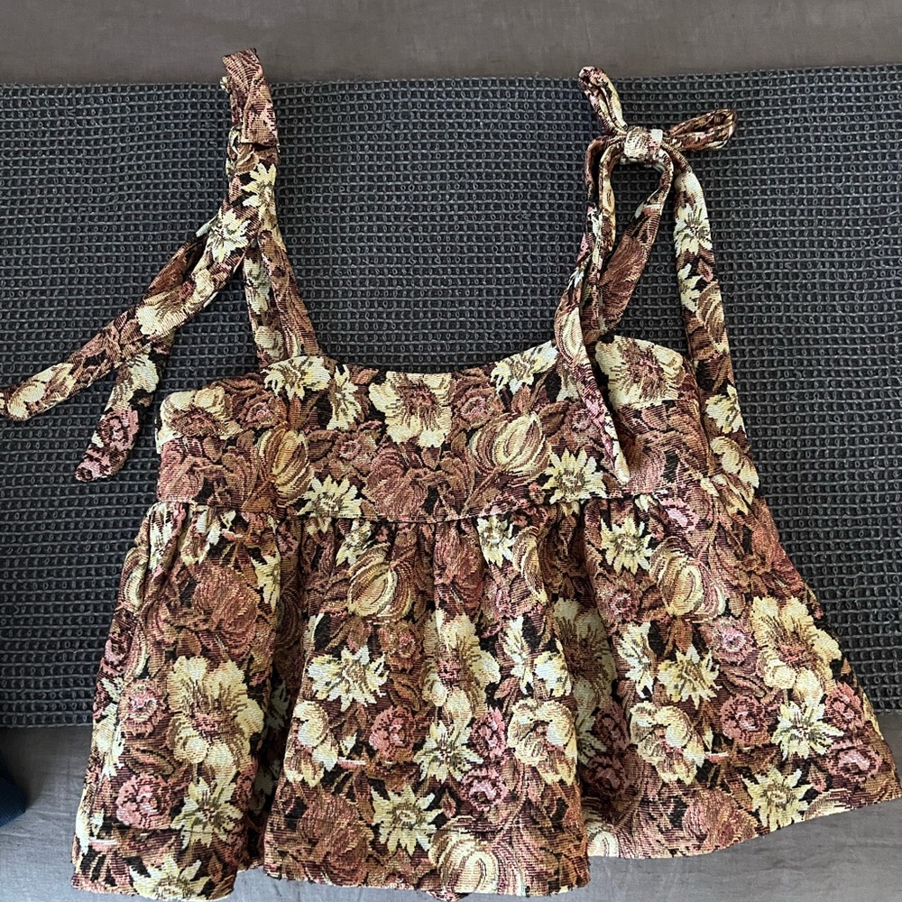 En Saison Luisa Jacquard Top